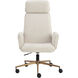 Kalev Chacha Cream Office Chair